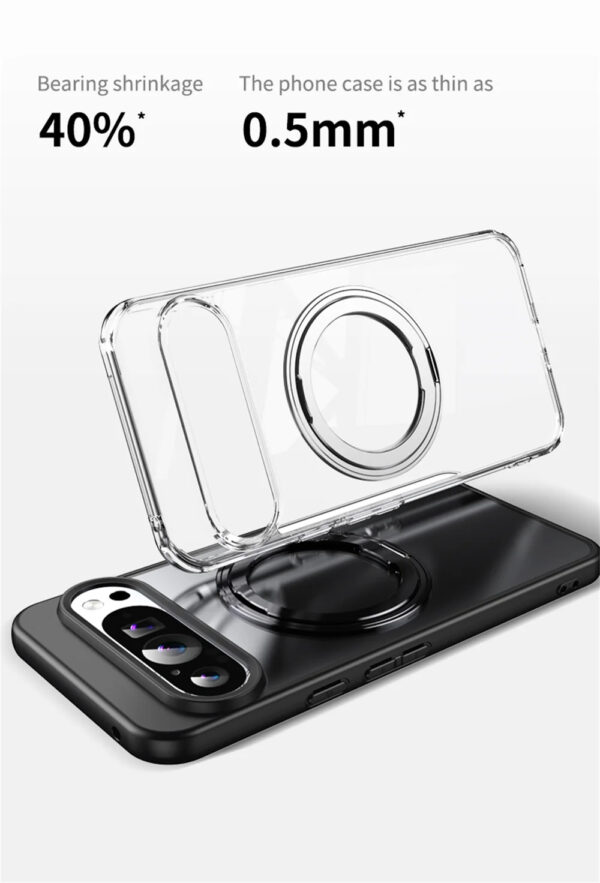 Luxury Premium 360°Rotating Stand Magnetic Phone Case For Google Pixel Series - Image 9