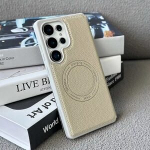 Luxury Premium Flip-top PU Leather Wallet Magsafe Wireless Case Cover For Samsung Galaxy S Series