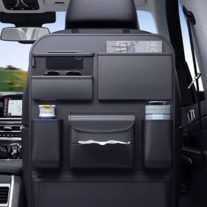 Luxury Premium Car Seat Back Storage Bag Interior Multi-Pockets Organizer Backseat Hanging Bag Storage - 1 Piece