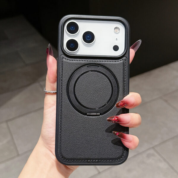 Luxury Premium Ring Holder magnetic wireless Charging Phone Case Cover For iPhone 17 Pro Max - Image 11