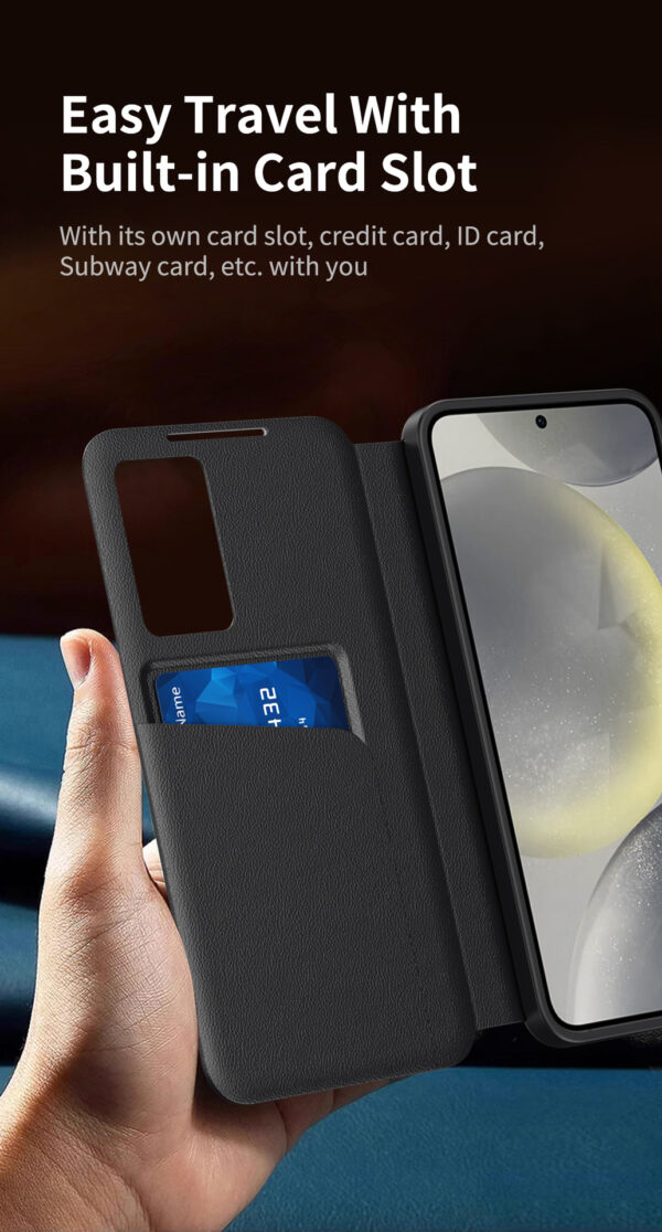 Samsung Galaxy Clear View Flip Case Cover with a Sensor For Galaxy A Series - Image 11