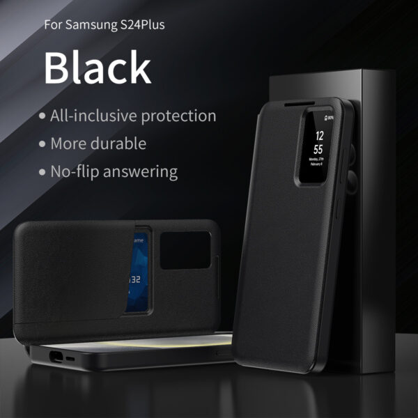 Samsung Galaxy Clear View Flip Case Cover with a Sensor For Galaxy A Series - Image 13