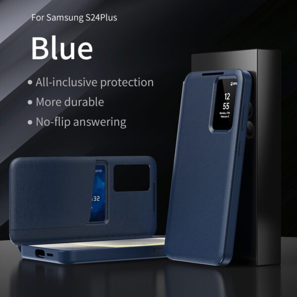 Samsung Galaxy Clear View Flip Case Cover with a Sensor For Galaxy A Series - Image 15