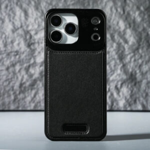 Luxury Premium Leather Aromatherapy Aluminum Alloy Magnetic Case Cover For iPhone 17 Pro Max