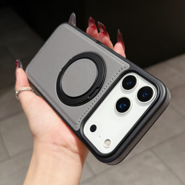 Luxury Premium Ring Holder magnetic wireless Charging Phone Case Cover For iPhone 17 Pro Max - Image 19