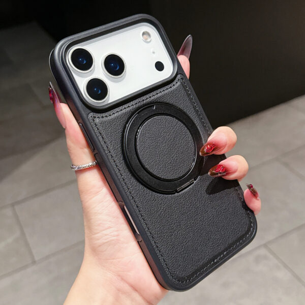 Luxury Premium Ring Holder magnetic wireless Charging Phone Case Cover For iPhone 17 Pro Max - Image 20