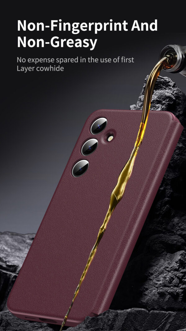 Samsung Galaxy Clear View Flip Case Cover with a Sensor For Galaxy A Series - Image 4