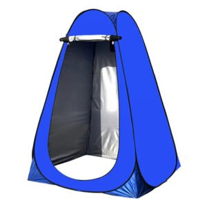 Portable Privacy Outdoor Waterproof Changing Room and Camping Shower Bathroom - Blue