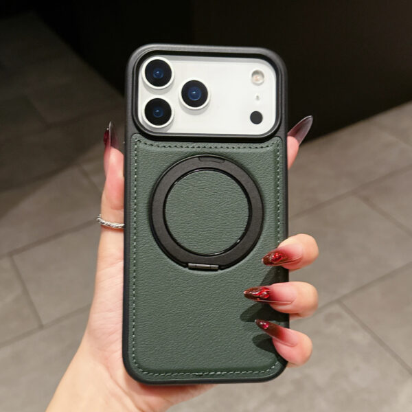 Luxury Premium Ring Holder magnetic wireless Charging Phone Case Cover For iPhone 17 Pro Max - Image 14