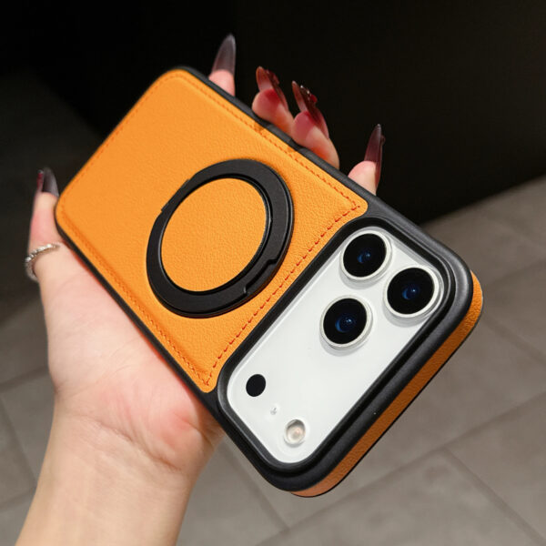 Luxury Premium Ring Holder magnetic wireless Charging Phone Case Cover For iPhone 17 Pro Max - Image 15
