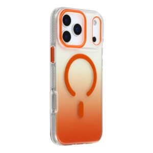 Luxury Premium MUTURAL Compatible with MagSafe PC + TPU Gradient Phone Case Cover For iPhone 17 Pro Max
