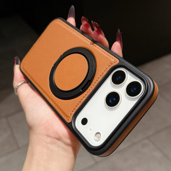 Luxury Premium Ring Holder magnetic wireless Charging Phone Case Cover For iPhone 17 Pro Max - Image 16