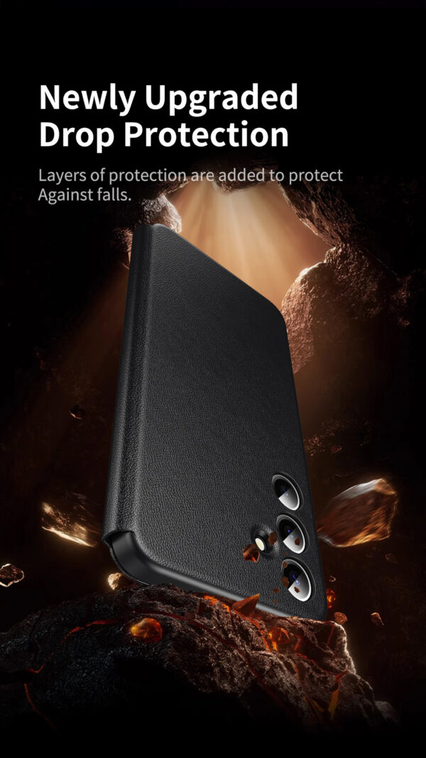 Samsung Galaxy Clear View Flip Case Cover with a Sensor For Galaxy A Series - Image 10