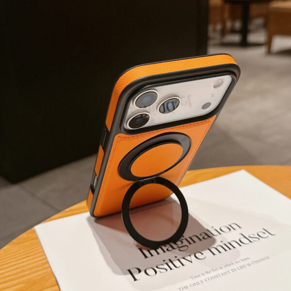 Luxury Premium Ring Holder magnetic wireless Charging Phone Case Cover For iPhone 17 Pro Max - Image 25