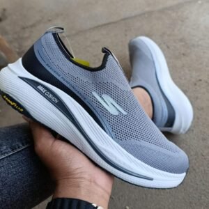 Luxury Premium lightweight Skechers Sneakers climbing outdoor Breathable Ankle Trail Sneakers Shoes - Grey