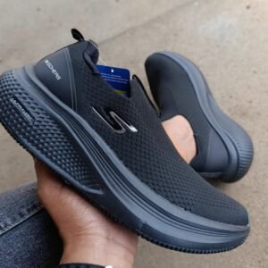 Luxury Premium lightweight Skechers Sneakers climbing outdoor Breathable Ankle Trail Sneakers Shoes - Black