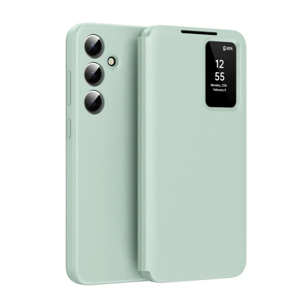 Samsung Galaxy Clear View Flip Case Cover with a Sensor For Galaxy A Series - Image 29