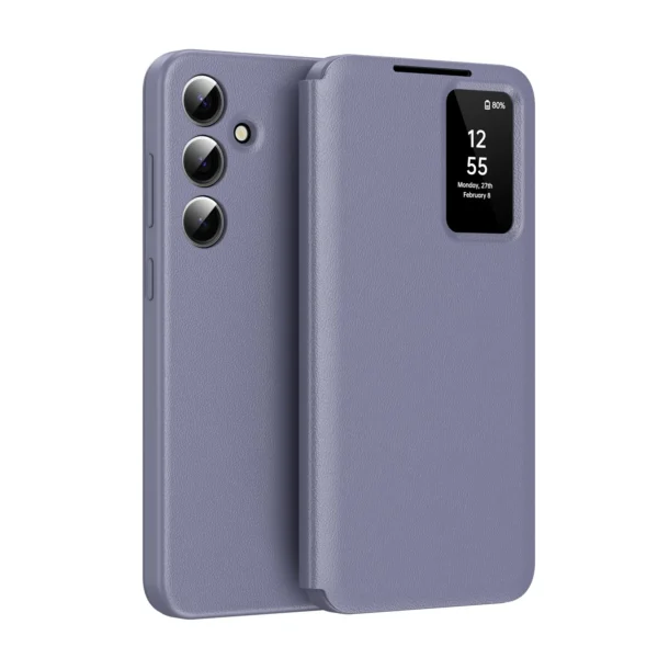 Samsung Galaxy Clear View Flip Case Cover with a Sensor For Galaxy A Series - Image 30