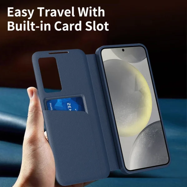 Samsung Galaxy Clear View Flip Case Cover with a Sensor For Galaxy A Series - Image 21