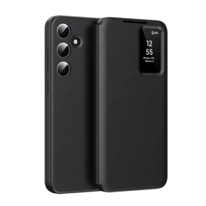 Samsung Galaxy Clear View Flip Case Cover with a Sensor For Galaxy A Series