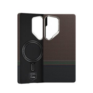 Luxury Premium Carbon Fiber for Magsafe Wireless Charging Hard Case for Samsung Galaxy S Series