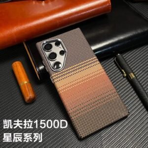 Luxury Premium Carbon Fiber for Magsafe Wireless Charging Hard Case for Samsung Galaxy S Series