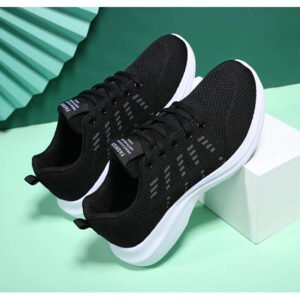Casual Breathable summer Soft-Soled  Lightweight anti-slip Women's Shoes - Black