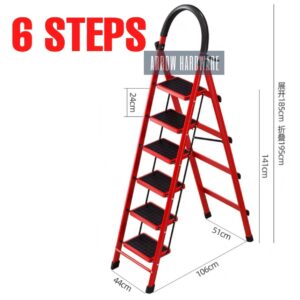 Premium Quality Heavy Duty Platform Ladder with Telescopic and Foldable Scaffolding