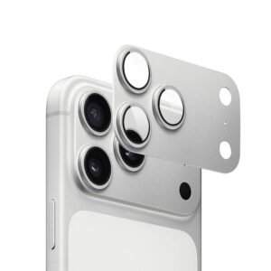 Xunnd Armor Deck Lens Tempered  Anti-dust Camera Lens Protector for iPhone 17 Pro Max - Silver