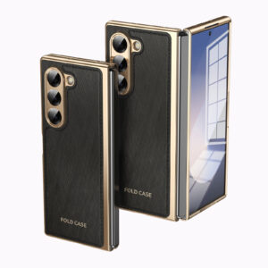 Luxury Premium Ultra Thin Luxury Leather Pattern Phone Case For Samsung Galaxy Z Fold Series