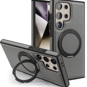 Luxury Premium PU Leather Magnetic Folding Stand  Drop-Proof Shockproof Protective Case Cover For Samsung S Series