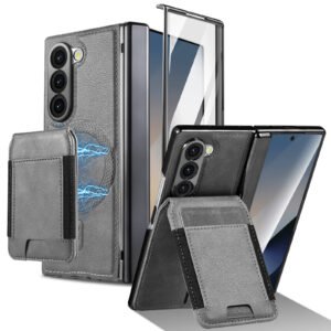 Luxury Premium PU Business Leather Wallet Case Cover For Samsung Galaxy Z Fold Series