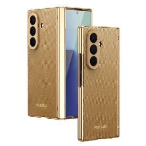 Luxury Premium Eletroplated PU Shockproof Case Cover Protection Case Cover For Samsung Galaxy Z Fold Series