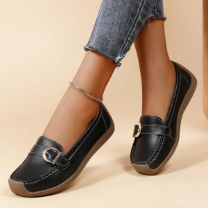 Spring Fashionable versatilecasual comfortable flat elegant minimalist loafers Shoes