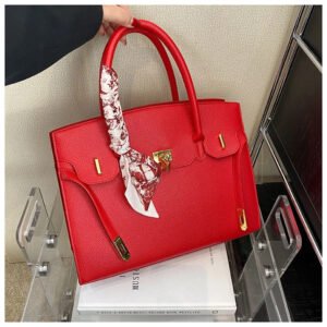 Elegant Hermes Classic Crossbody Spacious Shoulder Famous Designer  Leather Bag - Red