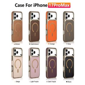 Luxury Premium High Quality Magnetic Anti Drop All Inclusive Phone case Case For iPhone 17 Pro Max