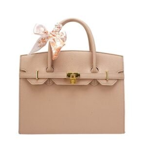 Elegant Hermes Classic Crossbody Spacious Shoulder Famous Designer  Leather Bag - Beige