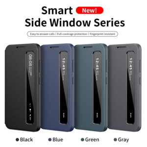 Smart Window  Display Intelligent Case Cover for Samsung Galaxy View Flip Case Cover with a Sensor For Galaxy Z Fold Series