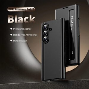 Smart Window  Display Intelligent Case Cover for Samsung Galaxy View Flip Case Cover with a Sensor For Galaxy Z Fold Series