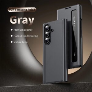 Smart Window  Display Intelligent Case Cover for Samsung Galaxy View Flip Case Cover with a Sensor For Galaxy Z Fold Series