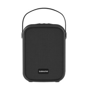 Globalstar SPEAKER SYSTEM GS-2102 / 80W Battery TF Card Aux input USB Microphone - Black