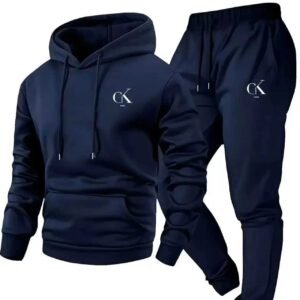 Calvin Klein Letter Printed tracksuit - Dark Blue