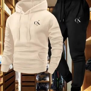Calvin Klein Letter Printed tracksuit - White Black