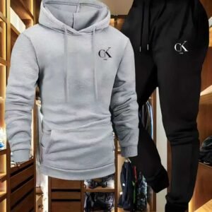 Calvin Klein Letter Printed tracksuit - Grey Black