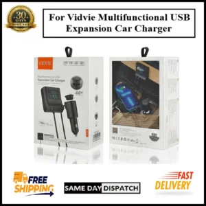 Vidvie 60W Multifunction 4 Port USB 150W Fast Car Charger