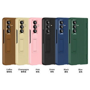 Luxury Premium Bracket Stand Holder Hinge Protection Case For Samsung Galaxy Z Fold Series