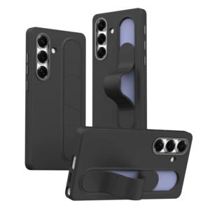 Silicone elastic standing wristband original smart control phone case For Samsung Galaxy S Series