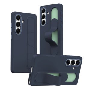 Silicone elastic standing wristband original smart control phone case For Samsung Galaxy S Series
