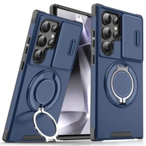 Luxury Premium Ring 360 Holder Magsafe Armor Shockproof Case For Samsung S Series