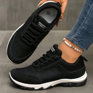 Luxury Premium Sneaker walking casual shoes - Black